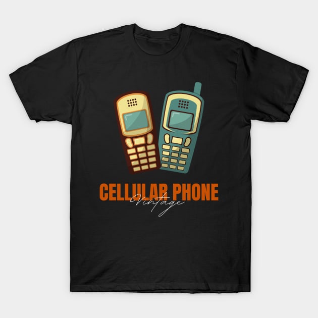 Vintage phone T-Shirt by Josh Diaz Villegas